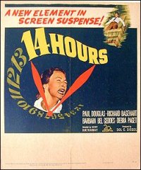 14 Hours Paul Douglas Richard BaseHart Debra Paget