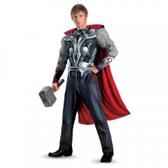 Avengers THOR CLASSIC MUSCLE Adult Costume Size XL (42-46)