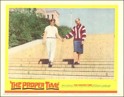 PROPER TIME, THE Tom Laughlin Nira Monsour 1960 #8