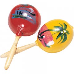 Delux Rumba Man Wood Maracas