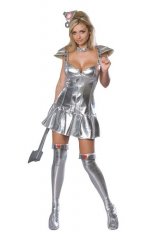 Tin Woman Adult Sexy Costume XS, S, M