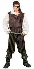 Pirate of Caribbean Adult Costume Size STD