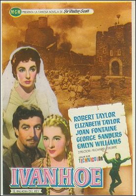 Ivanhoe Robert Taylor Elizabeth Taylor George Sanders