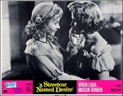 STREETCAR NAMED DESIRE VIVIEN LIGH, MARLON BRANDO