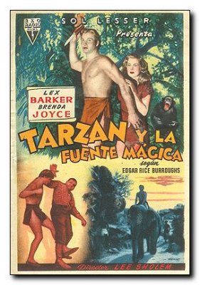 Tarzans Magic Fountain Lex Barker Brenda Joyce