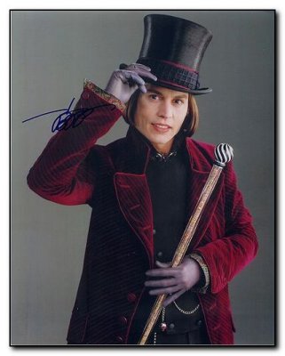 Depp Johnny Willy Wonka