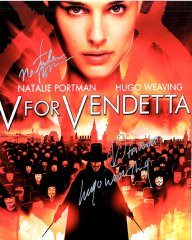 V for Vendetta Natalie Portman Hugo Weaving