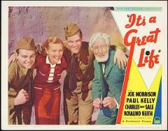 It's A Great Life Joe Morrison, Paul Kelly 1935 #1