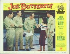 JOE BUTTERFLY Audie Murphy, George Nader 1957 # 2