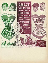 HOW TO STUFF A WILD BIKINI Annette Funicello Buster Keaton