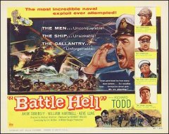 Battle Hell Richard Todd Keye Luke # 1 1957