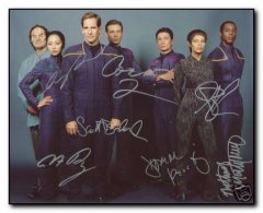 Star Trek new crew 7 Signatures