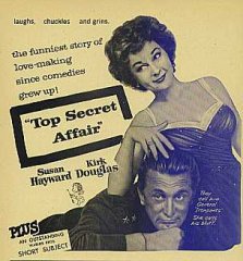 TOP SECRET AFFAIR Susan Hayward