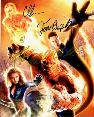 Fantastiac Four Loan Guffudd, Michael Chiklis, Jessica Alba and Chris Evans