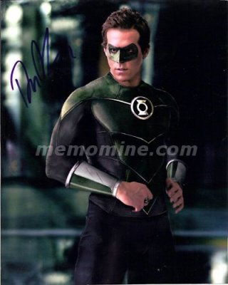 Reynolds Ryan GREEN LANTERN Original Autograph w/ COA