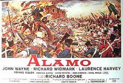 ALAMO John Wayne, Richard Widmark