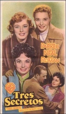 Three Secrets Eleanor Parker Patricia Neal Ruth Roman