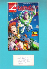 Toy Story 3 signed Tom Hanks Rickels Don Tim Allen