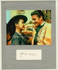 Brand Jolene ZORRO Original Hand Signed 8x10 Display