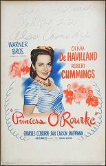 Princess O'Rourke Olivia De Havilliand Robert Commings