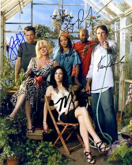 Weeds Cast signed by six