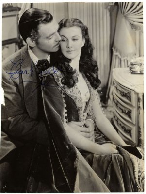 Gable Clark Gable Gone with the Wind sceen Vintage Photo