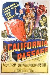 California Passage Forrest Tucker Estelita Rodriquez 1950