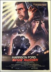 Blade Runner Harrison Ford Sean Young 1982 Original poster Linen backed 1SH