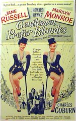 GENTLEMEN PREFER BLONDS Marilyn Monroe Jane Russell