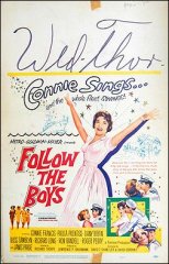 Follow the Boys Walt Connie Francis Paula Prentiss