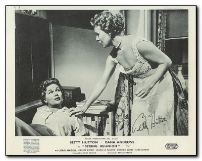 Hutton Betty signed still