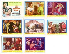 BROKEN STAR 1956 8 card set Howard Duff, Lita Baron, Bill Williams