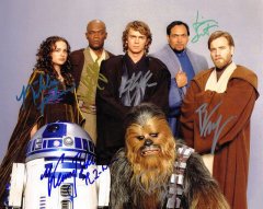 Star Wars cast signed
