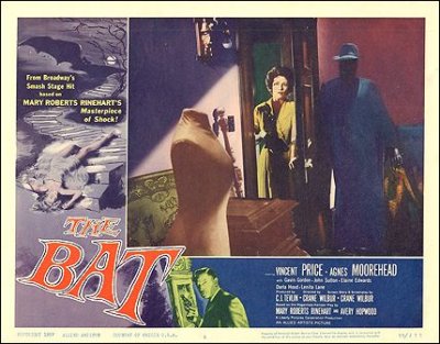 Bat Vincent Price Agnes Moorehead