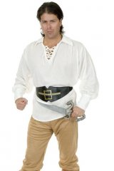 Pirate Shirt Buccaneer - Gauze ( Unisex ) **IN STOCK**