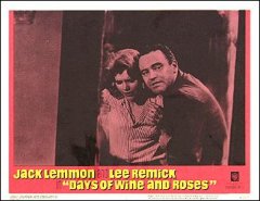 DAYS OF WINE AND ROSES card #2 from the 1963 movie. Staring Jack Lemmon, Lee Remick