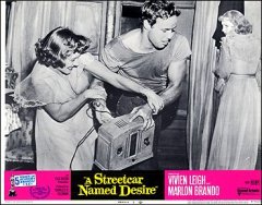 STREETCAR NAMED DESIRE VIVIEN LIGH, MARLON BRANDO