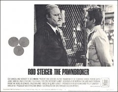 PAWNBROKER ROD STEIGER 8 card set 1965