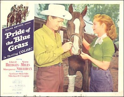 PRIDE OF THE BLUE GRASS LLOYD BRIDGES VERA MILES 1954 #1