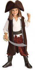 Pirate of Caribbean Child Costume Sizes TODD, S
