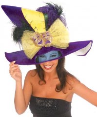 Mardi Gras Debutante Hat