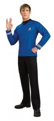 ADULT - STAR TREK Dlx. Blue Shirt