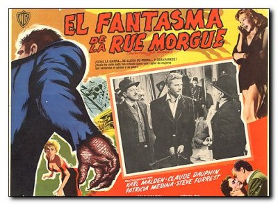 Phantom of the Rue Morgue Karl Malden Patricia Medina Claude Dauphin