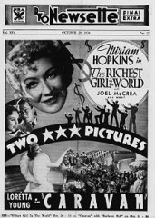 Richest Girl in the World Murian Hoplins Joel McCrea caravan Loretta Young