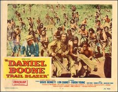 Daniel Boone Trail Blazer Bruce Bennett Lon Chaney pictured