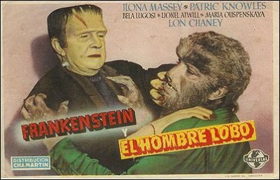 Frankenstein meets the Wolfman Bela Lugosi Lon Chaney Ilona Massey