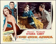 Fire Over Africa Maureen O'Hara