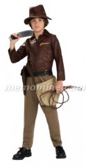 Deluxe Tween Indiana Jones XL Child XS Adult