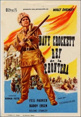 Davy Crockett King of the Wild Fronteer Fess Parker Buddy Ebsen