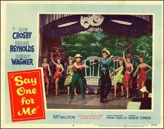 SAY ONE FOR ME Bing Crosby Debbie Reynolds Robert Wagner